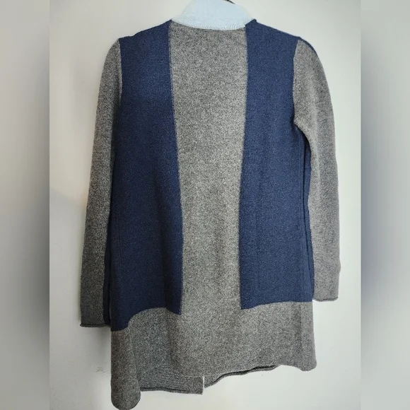 Cashmere Cashmere open color block cardigan size S 100%cashmere NWOT - Picture 2 of 12